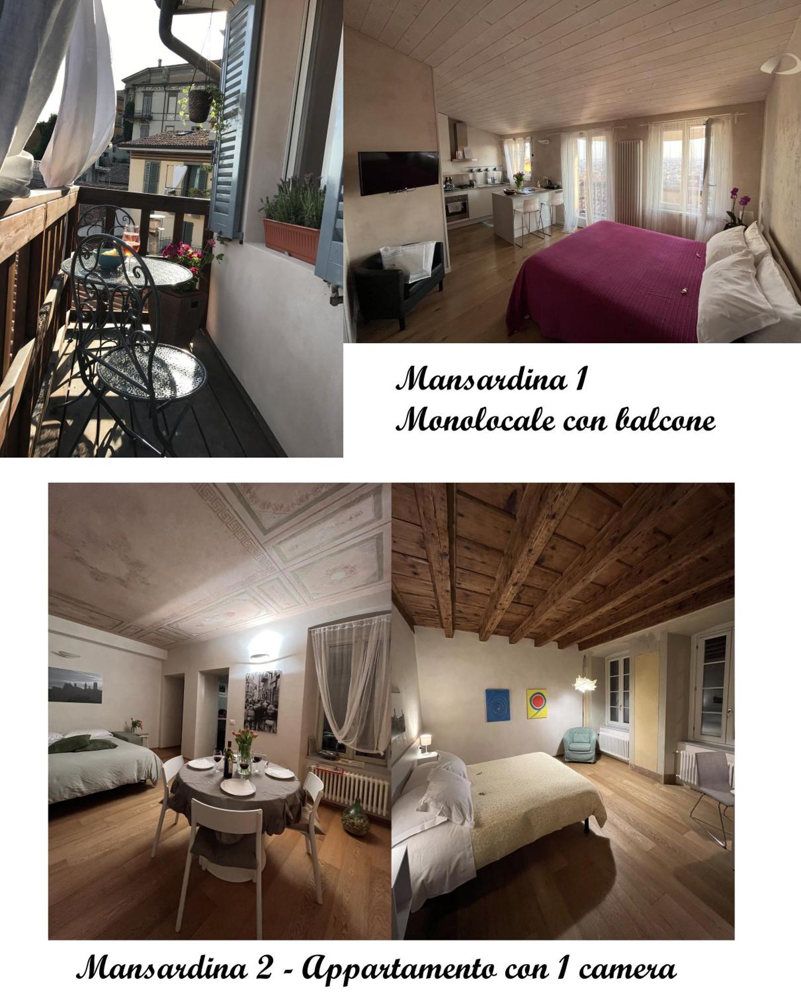 Casa Vacanze la Mansardina Bergamo Esterno foto
